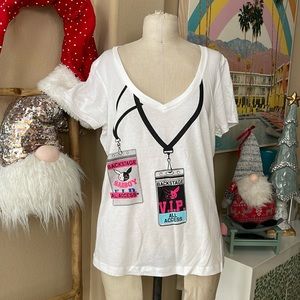 Trisha’s SADBOY V-Neck Tee NWT